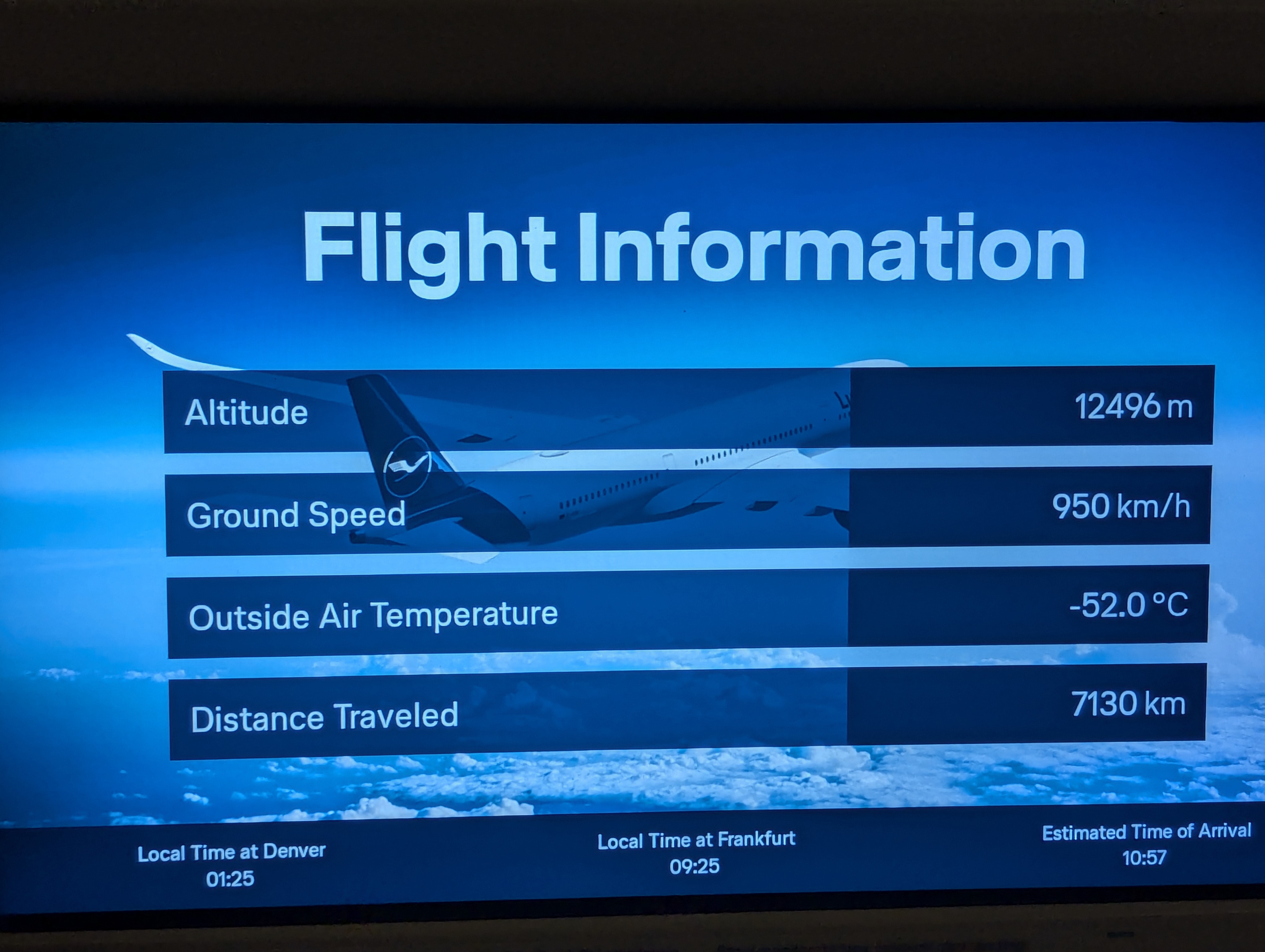 Denver International Airport, Frankfurt, Lufthansa, Airbus